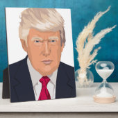 DONALD TRUMP FOTOPLATTE (Seite)