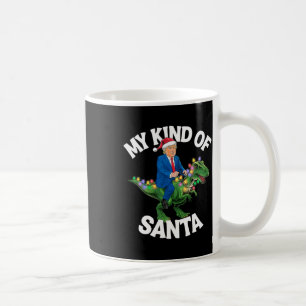 Donald Trump frory Christmas Dinosaur Xmas T-rex Kaffeetasse