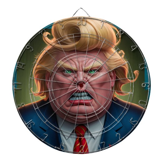 Donald Trump Fun Dartboard mit einem Politiker Dartscheibe (vorne)