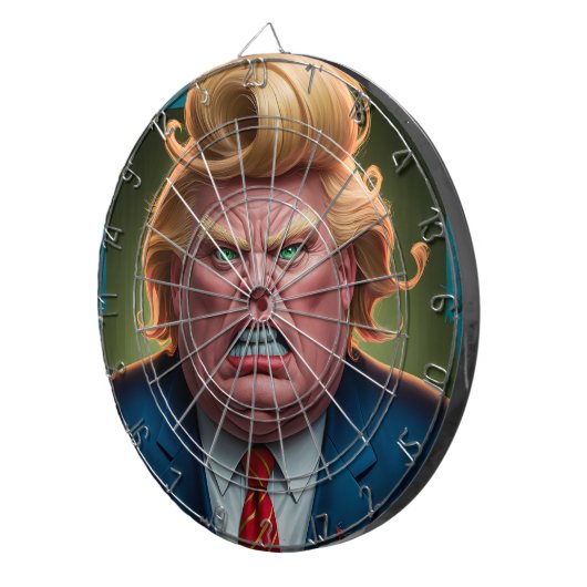 Donald Trump Fun Dartboard mit einem Politiker Dartscheibe (Vorderseite rechts)