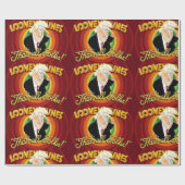 Donald Trump Funny Anti Trump Dump Trump Spaß Geschenkpapier (Flach)