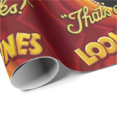 Donald Trump Funny Anti Trump Dump Trump Spaß Geschenkpapier (Rolleneckpunkt)