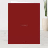 DONALD TRUMP FUNNY BIG CHRISTMAS CARDS CARDS KARTE (Rückseite)