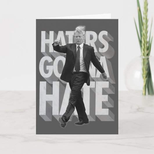 Donald Trump Funny Birthday Card Karte (Vorderseite)