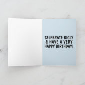 DONALD TRUMP FUNNY BIRTHDAY GREETING CARDS KARTE (Innenseite)