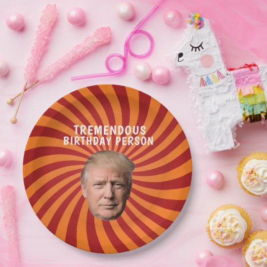 DONALD TRUMP FUNNY BIRTHDAY PAPER TELLER (Party)