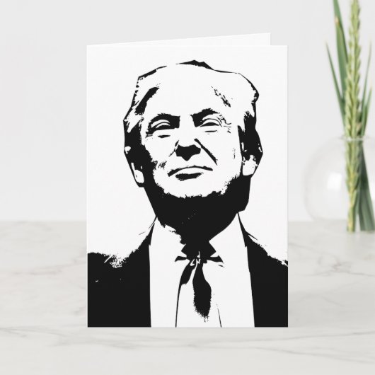 DONALD TRUMP FUNNY FAPPY BIRTHDAY GREETING CARDS KARTE (Vorderseite)