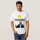 DONALD TRUMP FUNNY TREMENDOUS-T - SHIRT (Vorne ganz)