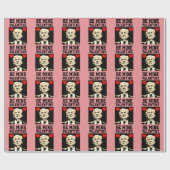 DONALD TRUMP FUNNY VALENTINE'S DAY GESCHENKPAPIER (Flach)