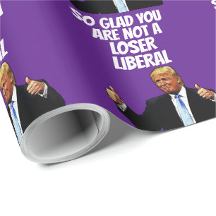 DONALD TRUMP FUNNY WRAPPING PAPIER JEDES EREIGNIS GESCHENKPAPIER