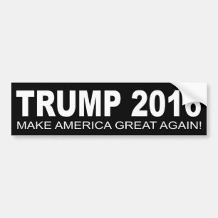 Donald Trump für Autoaufkleber 2016