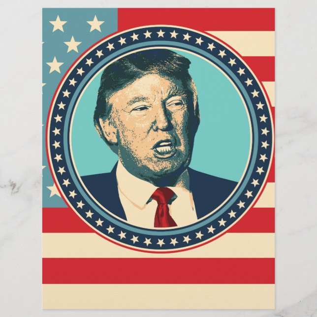 Donald Trump für den Präsidenten (Vorderseite)