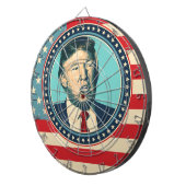 Donald Trump für den Präsidenten Dartscheibe (Vorderseite rechts)