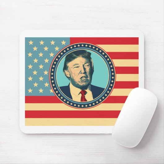 Donald Trump für den Präsidenten Mousepad (Mit Mouse)
