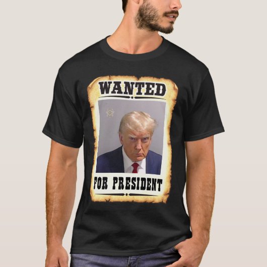 Donald Trump für die Tasse von Präsident Shot T -  T-Shirt (Vorderseite)
