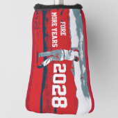 Donald Trump für mehr Jahre 2024 Golf Headcover (Rotieren 90)