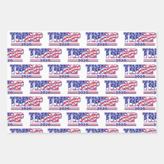 Donald Trump für Präsident 2010 Geschenkpapier Set
