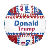 Donald Trump für Präsident 2016 Baseball (Rückseite)
