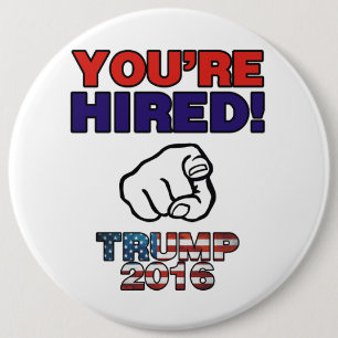 Donald Trump für Präsident 2016 Button