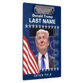 Donald Trump für Präsident 2016 Klemmbrett (Rechts)
