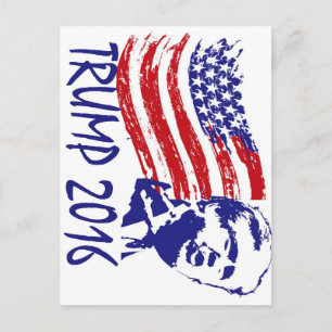 Donald Trump für Präsident 2016 - Republikaner wäh Postkarte