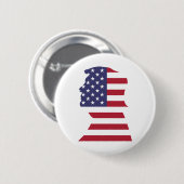 Donald Trump für Präsident 2020 Button (Vorne & Hinten)