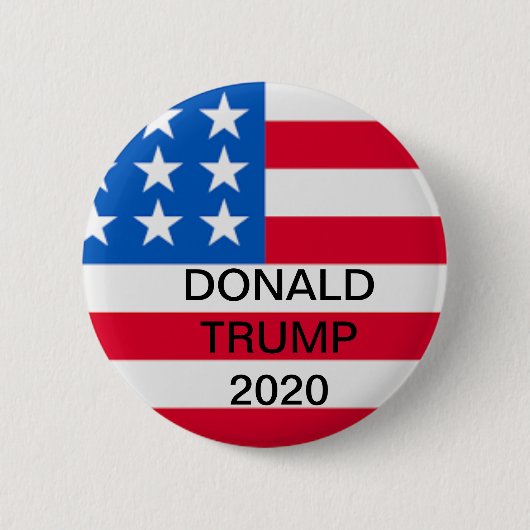 DONALD TRUMP für Präsident 2020 Button (Vorderseite)