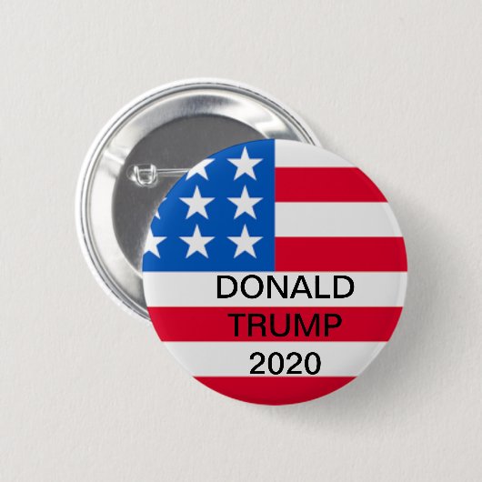 DONALD TRUMP für Präsident 2020 Button (Vorne & Hinten)