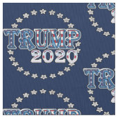 Donald Trump für Präsident 2020 Stoff (Nahaufnahme)