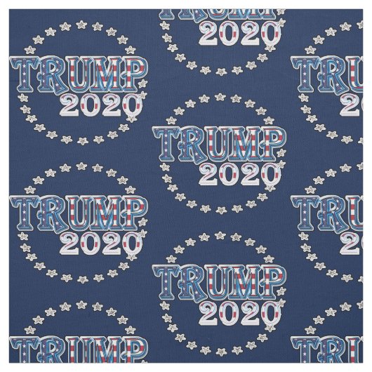 Donald Trump für Präsident 2020 Stoff (Muster)
