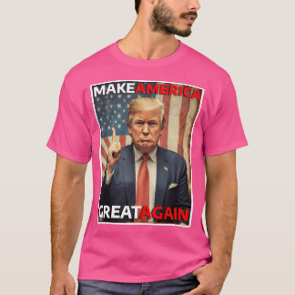 Donald Trump für Präsident 2024 - Amerika wird wac T-Shirt