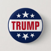 Donald Trump für Präsident 2024 Button (Vorderseite)
