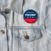 Donald Trump für Präsident 2024 Button (Beispiel)