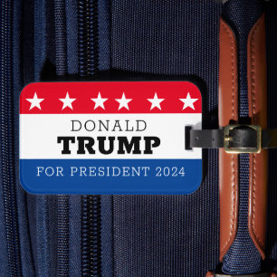 Donald Trump für Präsident 2024 Gepäckanhänger