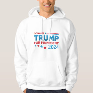 Donald Trump für Präsident 2024 Hoodie