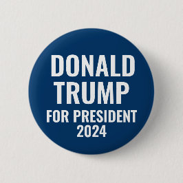 Donald Trump für Präsident 2024 Pinback Button