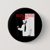 Donald Trump für Präsident 2024 Shirt Original Gan Button (Vorderseite)