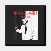 Donald Trump für Präsident 2024 Shirt Original Gan Magnet (Vorne)