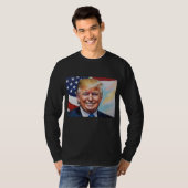 Donald Trump für Präsident 2024 T-Shirt (Vorne ganz)