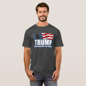 Donald Trump für Präsident 2024 T-Shirt (Vorne ganz)