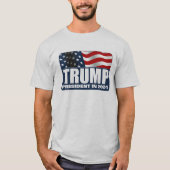 Donald Trump für Präsident 2024 T-Shirt (Vorderseite)
