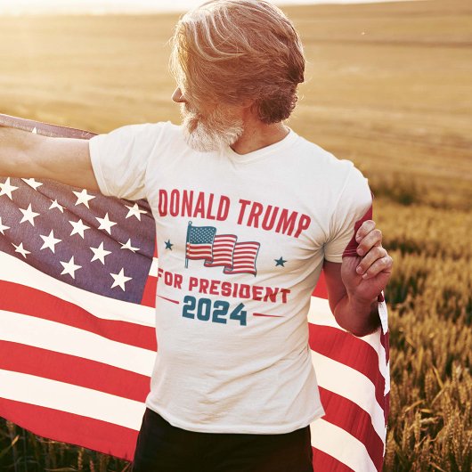 Donald Trump für Präsident 2024 T-Shirt