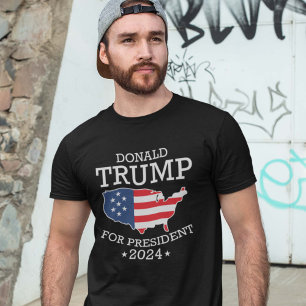 Donald Trump für Präsident 2024 T-Shirt