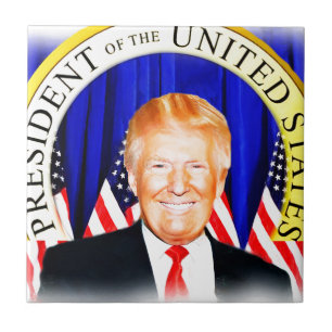 Donald TRUMP-für Präsident der USA _ Fliese