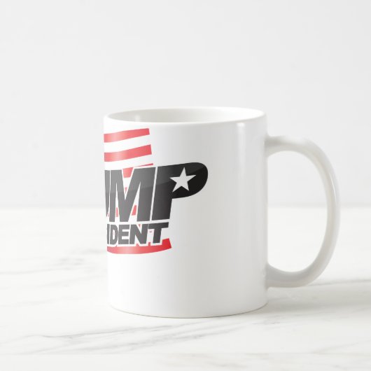 Donald Trump für Präsident (mit Haar) Tasse (Rechts)