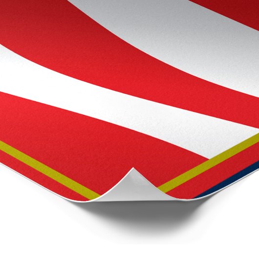 Donald Trump für Präsident V3 Poster (Ecke)