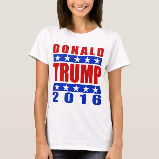 Donald Trump für Präsidenten 2016 2 T-Shirt (Vorderseite)