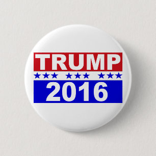 Donald Trump für Präsidenten 2016 Button