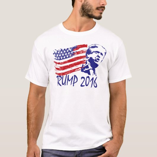Donald Trump für Präsidenten 2016 - T-Shirt (Vorderseite)