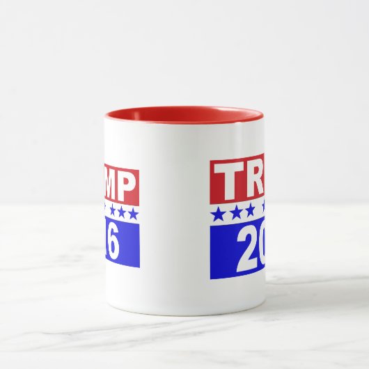 Donald Trump für Präsidenten 2016 Tasse (Zentrum)